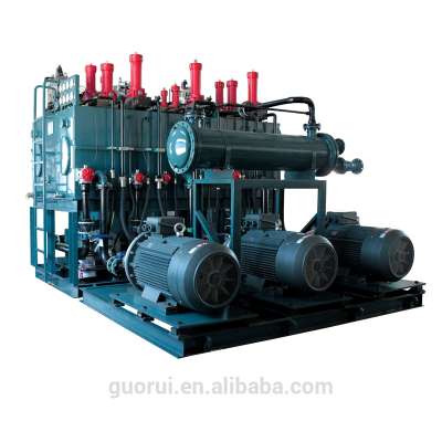 hydraulic pump station for railway lifting equipment